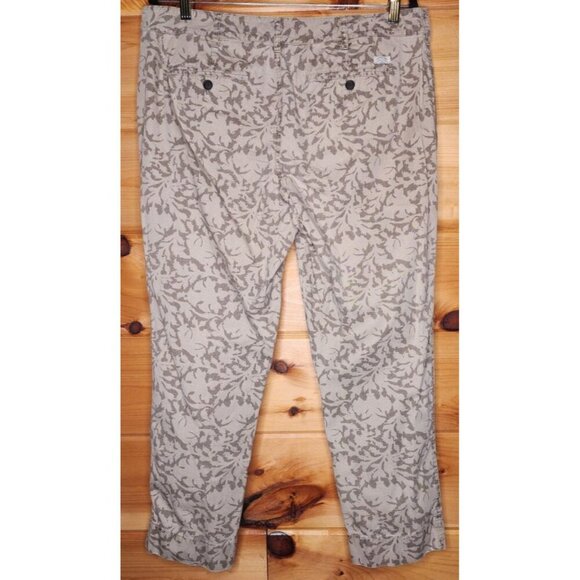 Lauren Ralph Lauren Jeans Co. Paisley Brown,Tan Pants Women's Size 12 - Picture 13 of 15